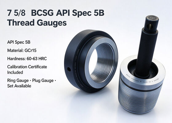 API Spec 5B BTC BCSG Buttress Thread Gauge Oilfield Casing Buttress Thread Inspection Gauge
