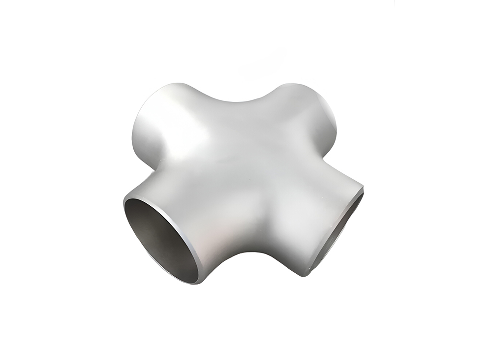 OEM Butt Welding Pipe Fitting Titanium Equal Cross DN15-DN1200 for Connections