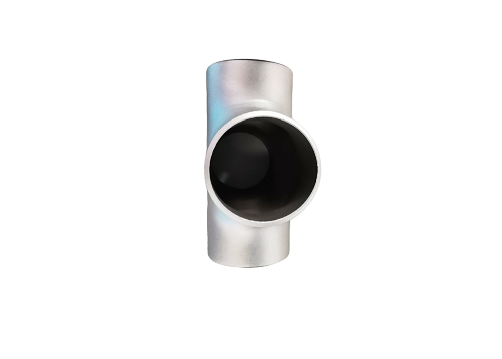 ASTM B16.9 GR2 Buttweld Titanium Pipe Cross Straight Cross