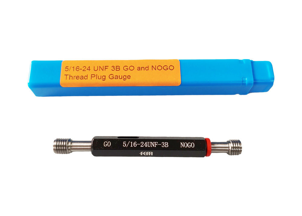 Customized UNF 5/16-24 Inch Thread Plug Gauge for Checking Threaded or Tapped Holes 3B Accuracy