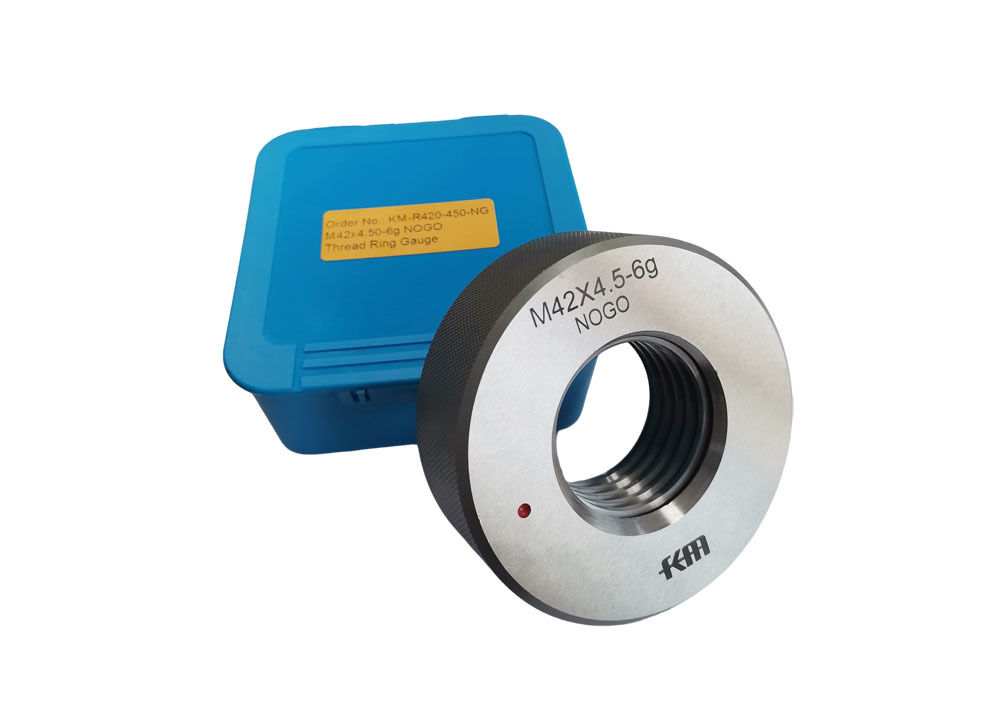 NOGO Type M42x4.50-6g Metric Thread Ring Gauge with Stable Structure for Threaded Parts Equipment