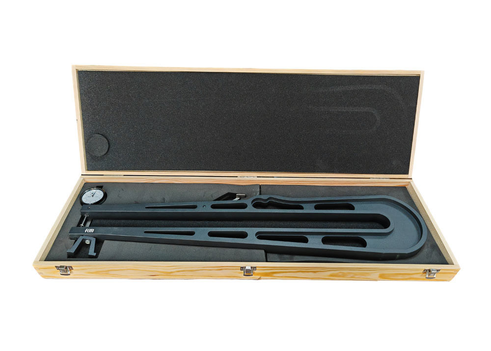 Large Depth 0-30mm Dial Thickness Gauge High Precision Mechanical Thickness Gauge