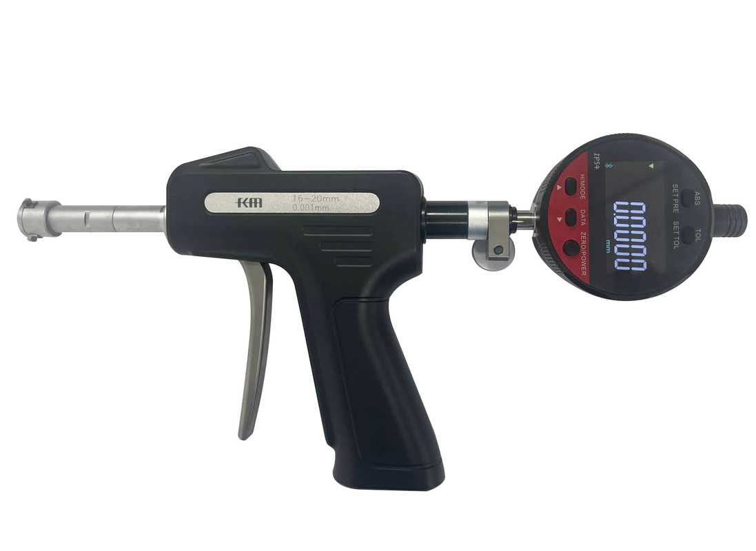 Internal Groove Three Point Micrometer Pistol Grip for Easy Handling Precision Bore Measurement Tool
