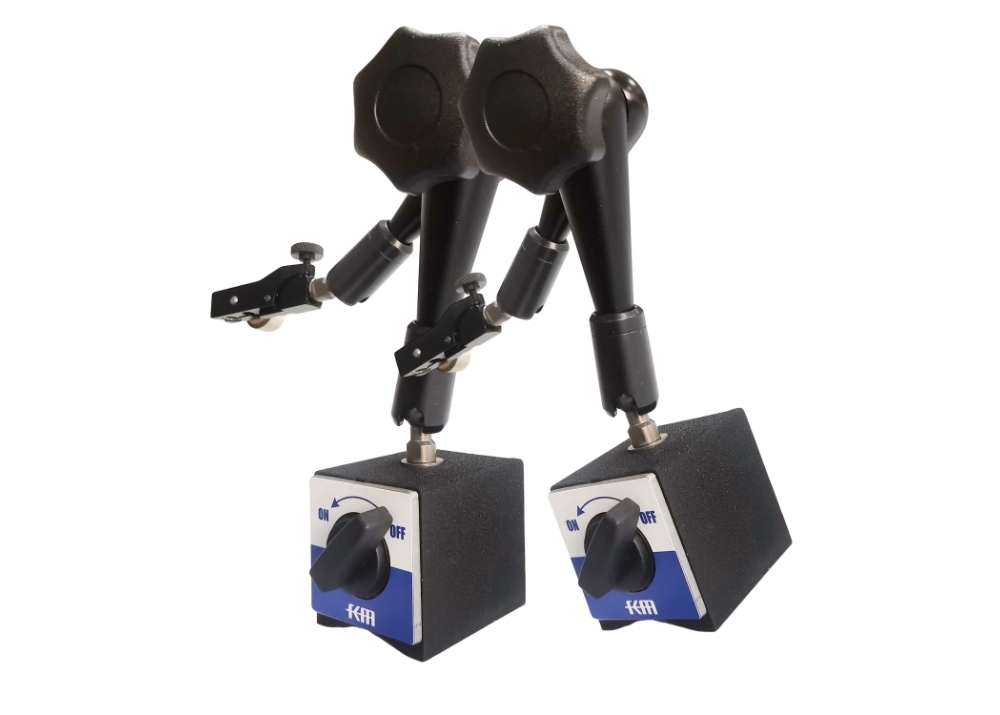 Fine Adjustment & Strong Hold 80kg Magnetic Base Holder Stand for Dial Indicators