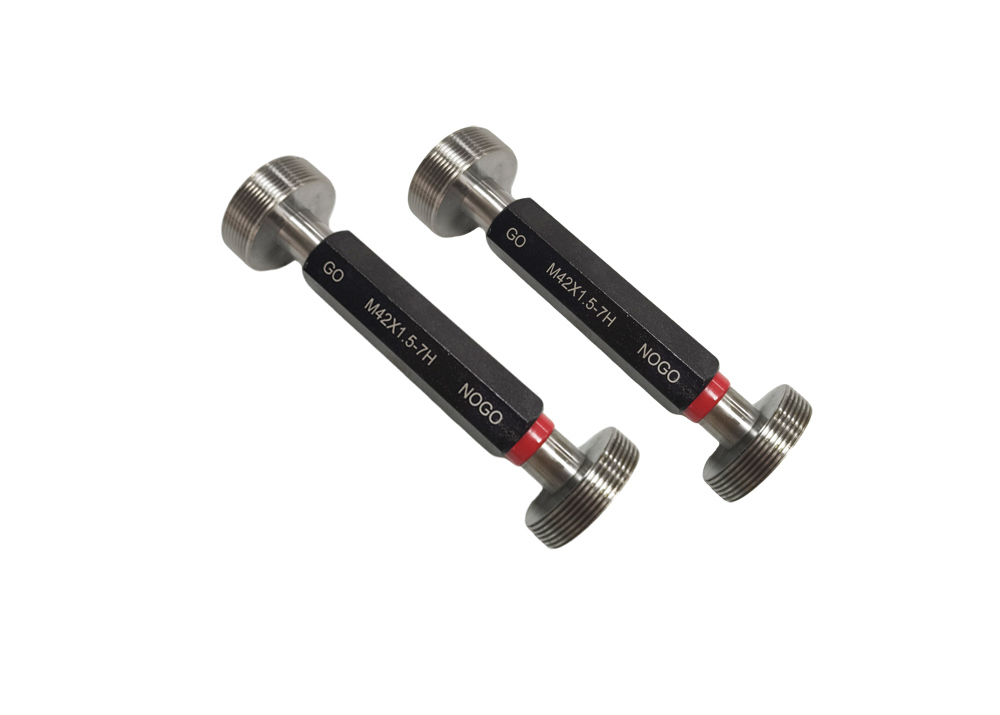 GO NOGO Type M42X1.5-7H Thread Plug Gauge Quality Assurance Tool