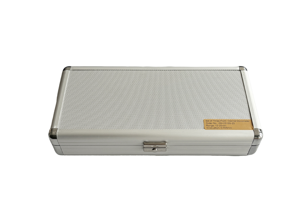 Industrial Three-Point Internal Micrometer Master Set For Demanding Workshop Use