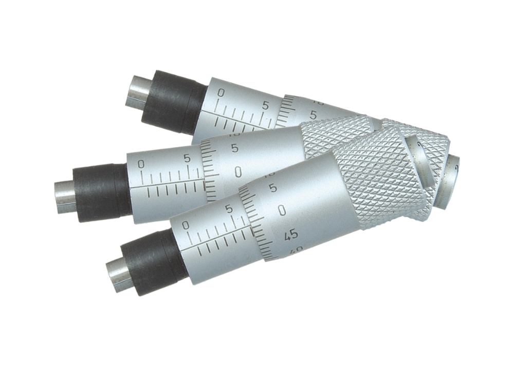 0-6.5mm Small Micrometer Head With Clamp Nut And Spherical Measuring Face