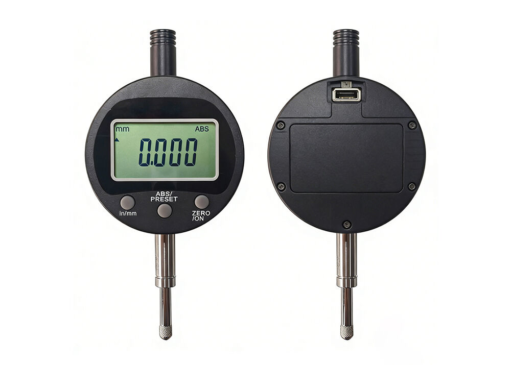 Rugged Steel 0-12.7mm/0-0.5" Electronic Indicator for Machine Shop & Tool Room Applications
