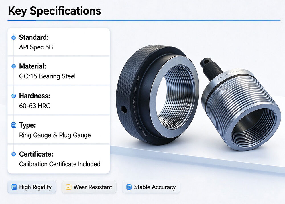 API Spec 5B Oilfield Buttress Casing Thread Gauge BTC BCSG for Oilfield Casing Thread Inspection