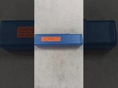 3/4-14 NPT Taper Pipe Thread Gauges untuk Pipe Thread Spesifikasi Thread Machining