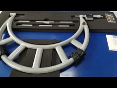 Mikrometer Luar Digital 12-16″ dengan Landasan yang Dapat Diganti Alat Presisi untuk Tukang Mesin