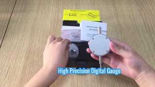 Pengukur Indikator Digital Standar Terlaris dengan Rentang Pengukuran 0-12,7mm/0-0,5" dan 0,01mm/0,0005