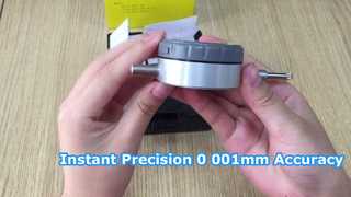IP65 Tahan Air 0-12.7Mm/0-0.5 "Indikator Dial Digital dengan Pengukur Panjang Industri Lug Back Juga