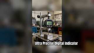 Tingkat Perlindungan IP65 Presisi Tinggi 0-12.7mm/0-0.5" Indikator Digital Elektronik dengan Reso 0,0005"