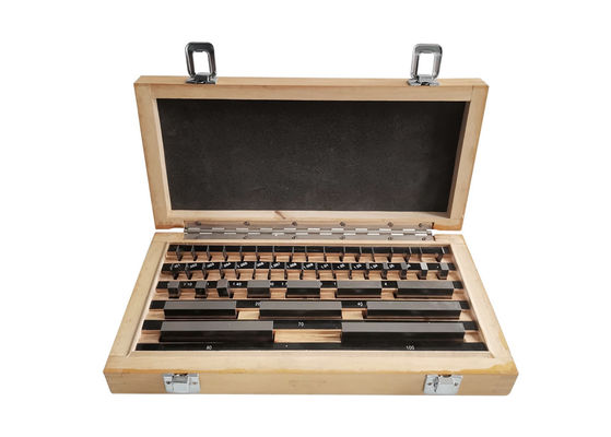 46pcs Gauge Blok Set dengan Kelas 1 Precision DIN Standar