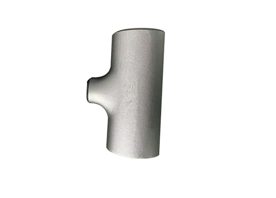 Pengelasan Tee Reducer Elbow Pipe Connection Bagian Mesin Titanium Pipe Fittings Titanium Redcuing Tee Untuk Eksos Gr1 Gr2