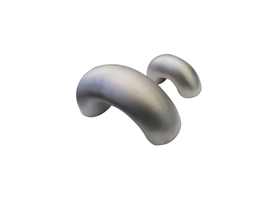 Fitting pipa Titanium Radius Return Bend panjang dengan nama bahan TA1/TA2/TA9/TA10/GR1/GR2/GR7/GR12/N5/N6
